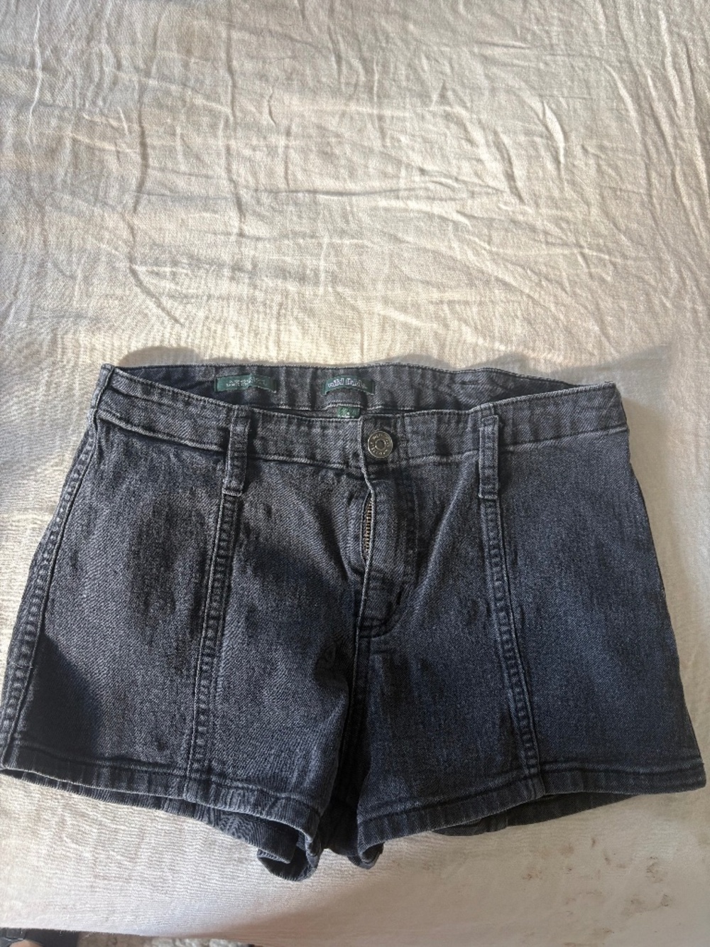 Women’s Wild Fable seamed black mini shorts